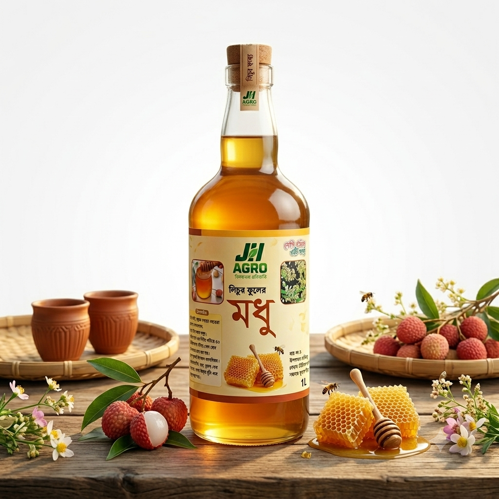 লিচু ফুলের মধু -Lisu Fuler Modhu