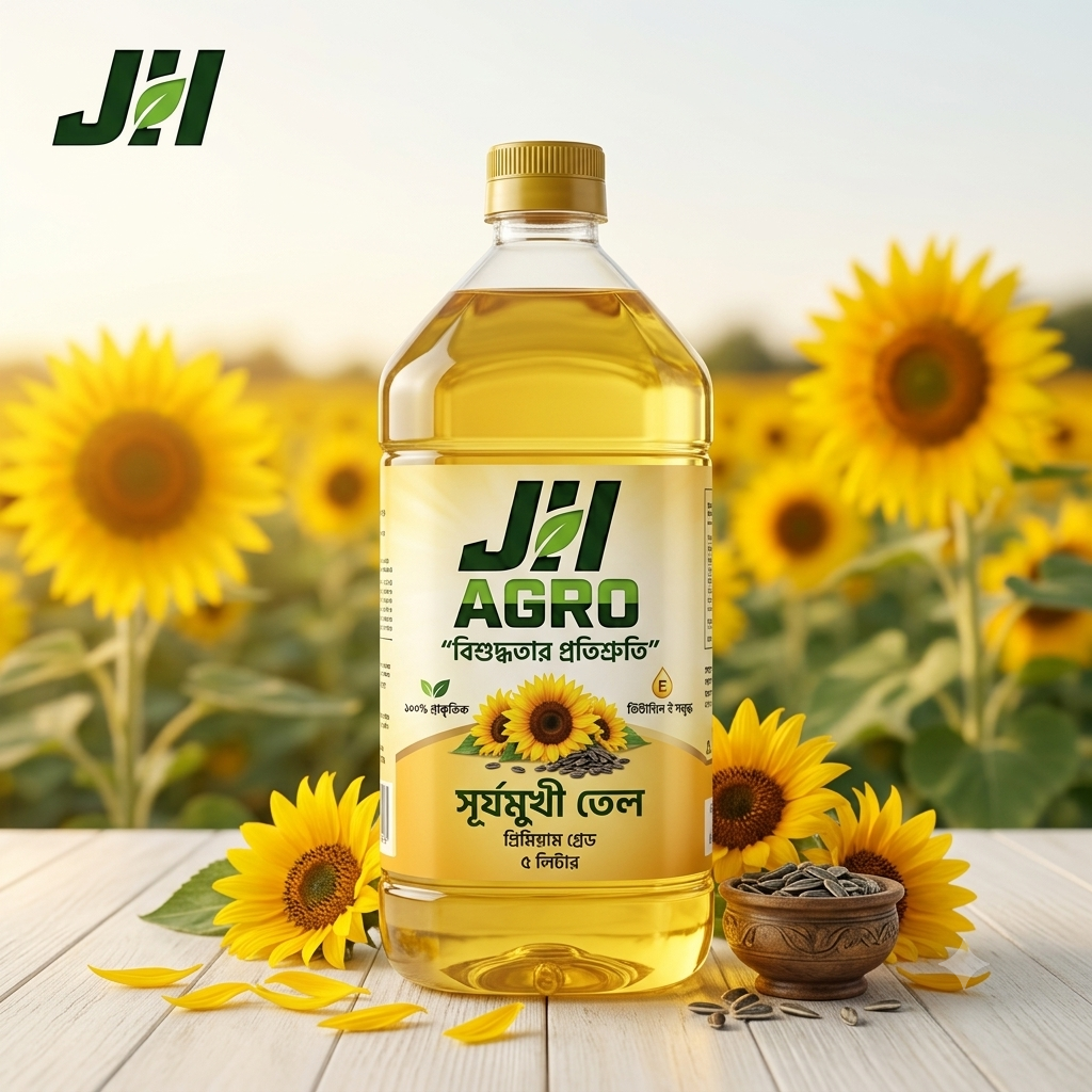 সূর্যমুখী বীজের তেল -Sunflower well ৫ লিটার